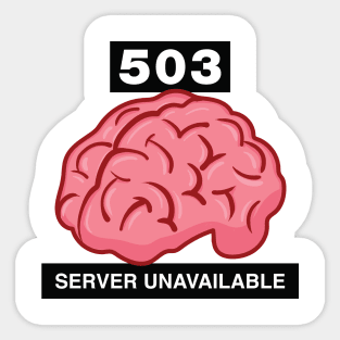 Programming error (all colors) Sticker